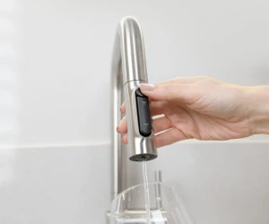 Baterie chiuvetă armatura duero pure style cu filtru profine blue small еxtractibil inox Thumbnail 4