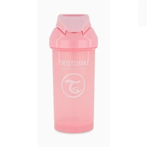 Cana cu pai, roz pastel, 360 ml Thumbnail 4