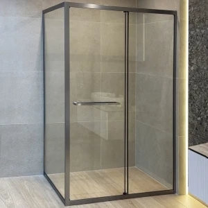 Cabină de duș liniah2o ritmo 1200x800x1900 6 mm universală gri