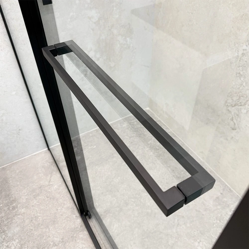 Cabină de duș liniah2o ritmo 1200x800x1900 6 mm universală negru 2
