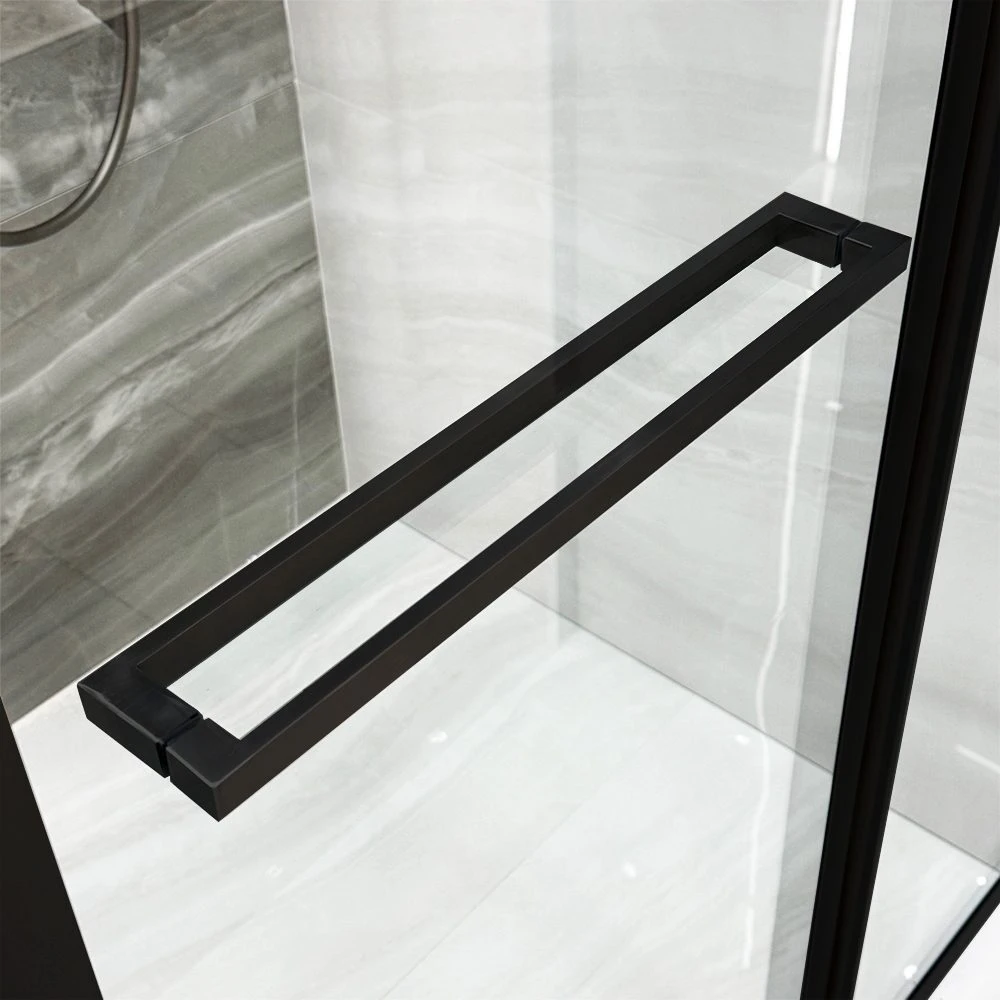 Cabină de duș liniah2o ritmo 900x900x1900 6 mm universală negru 4