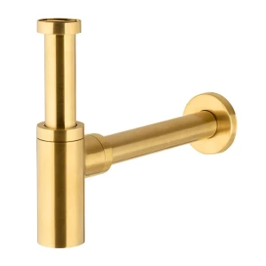 Сифон для умывальника armatura 003 1 1/4" матовое золото