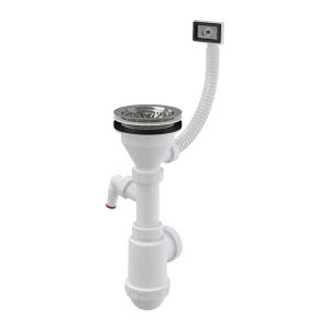 Sifon pentru chiuvetă alca a447p-dn50/40 115" 40/50 cu legătură la mașina de spălat