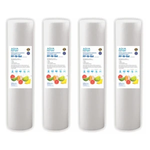 Set de cărtușe aqua factory slimline 10" -5 mkm 4 buc. pp