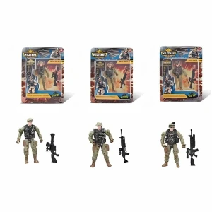 Set de joc "soldați cu arme" 3 stiluri