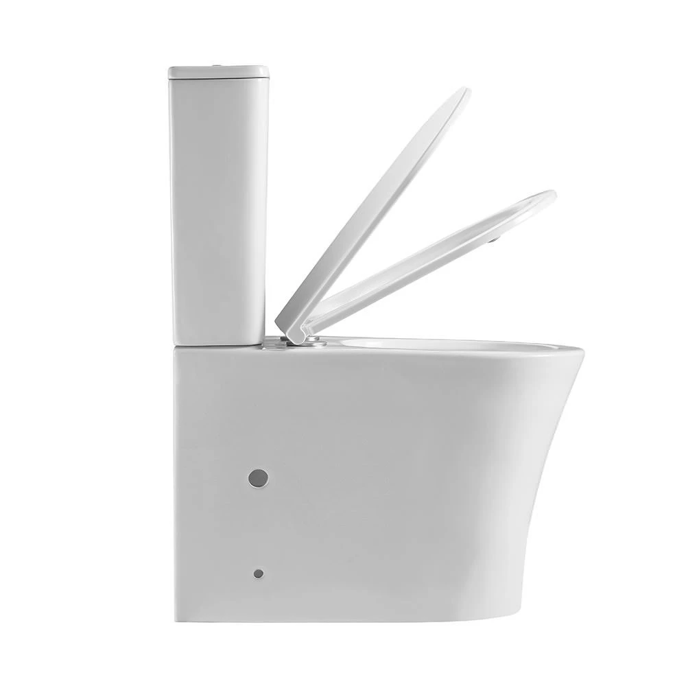 Vas wc compact nomi aura rimless alim. infer. orizontal soft close, easy release uf 6