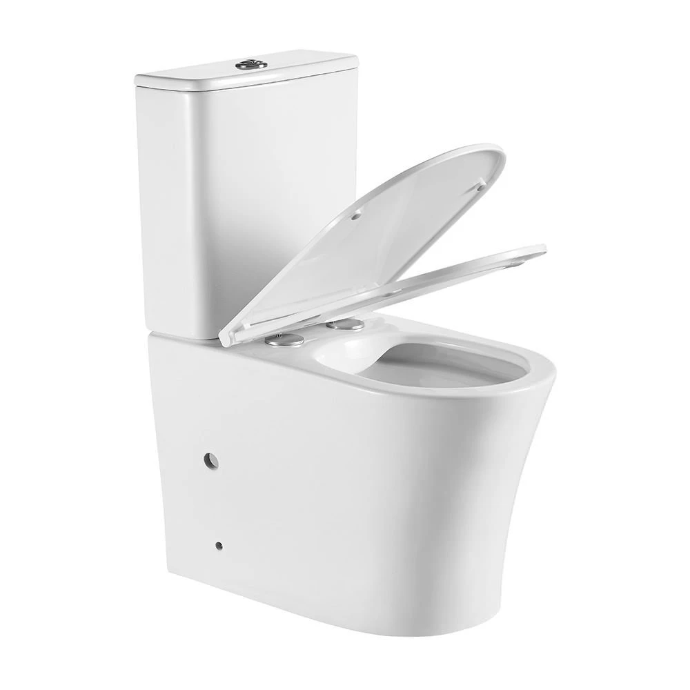 Vas wc compact nomi aura rimless alim. infer. orizontal soft close, easy release uf 3