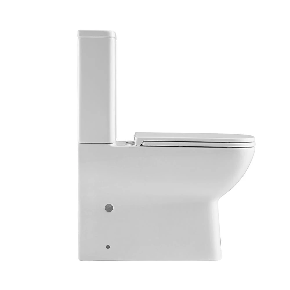 Vas wc compact nomi fresco rimless alim. infer. orizontal soft close, easy release uf 3