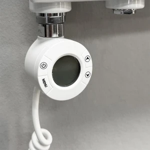 Полотенцесушитель электрический avonflow nordic 500x1200 700w сталь правое подключение белый Thumbnail 2