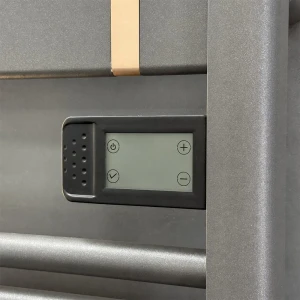 Полотенцесушитель электрический avonflow omega 500x1050 400w алюминий правое подключение черный мат Thumbnail 3