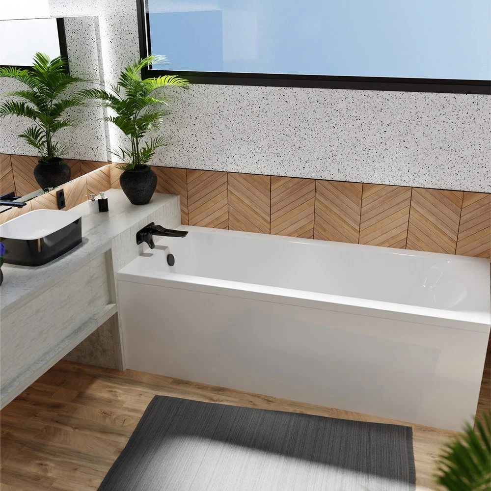 Cadă dreptunghiulară bonito home aventura 1700x700 acril 2