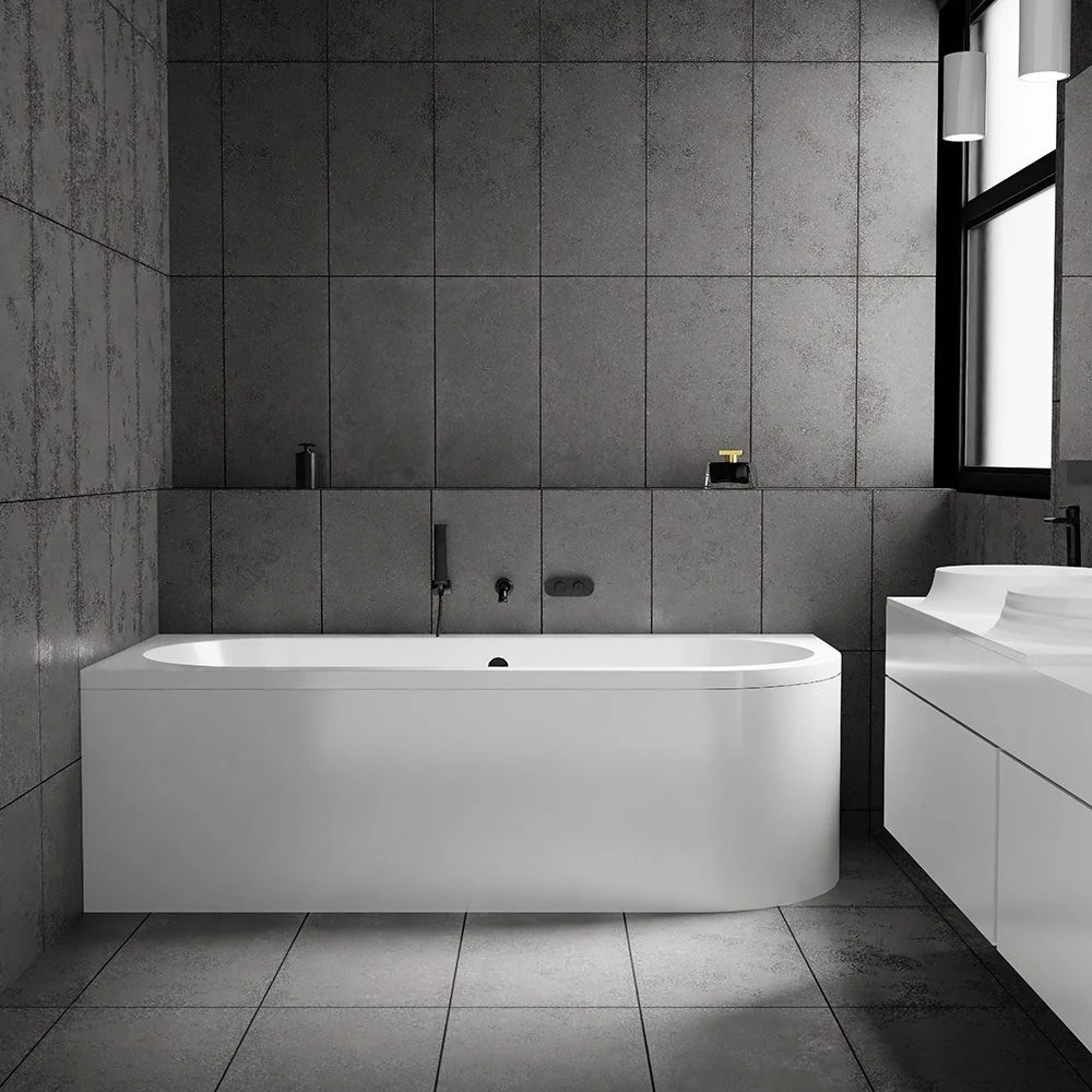 Cadă asimetrica bonito home vella 2 1700x725 stânga acril 4