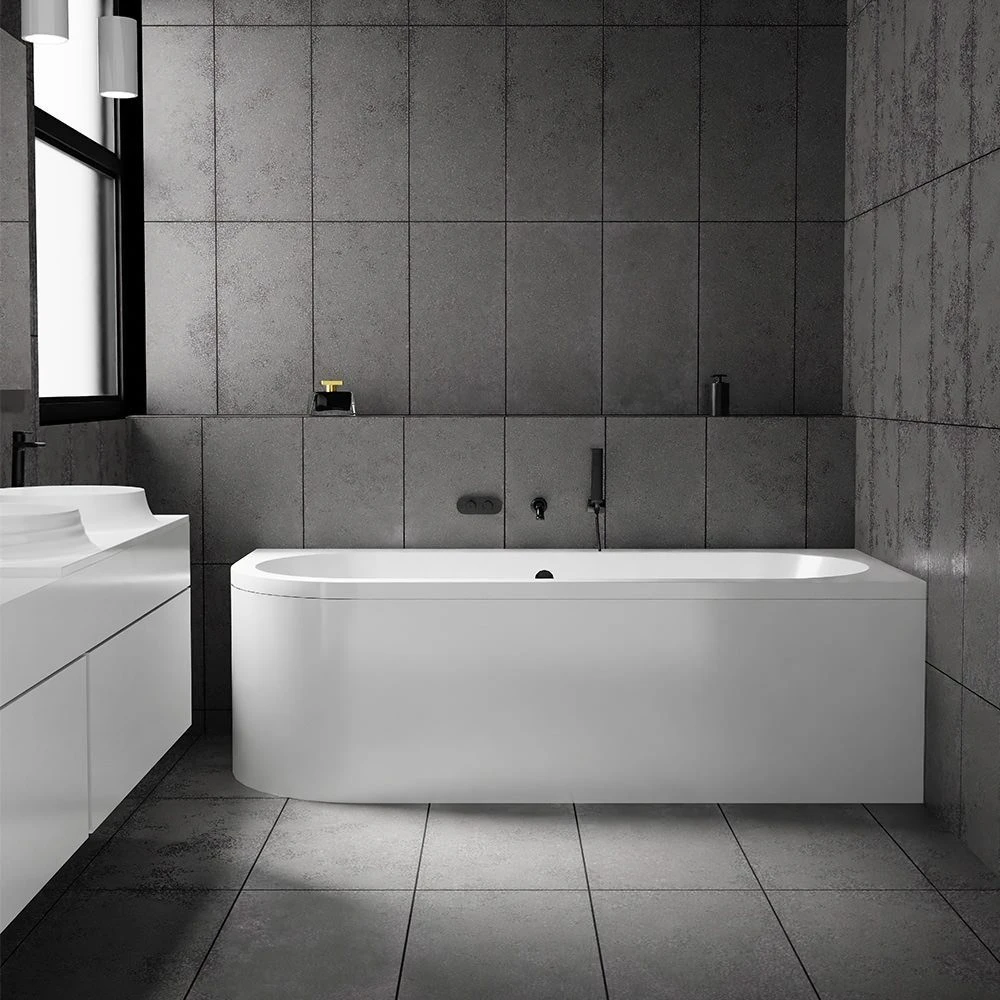 Cadă asimetrica bonito home vella 2 1700x725 dreapta acril 4