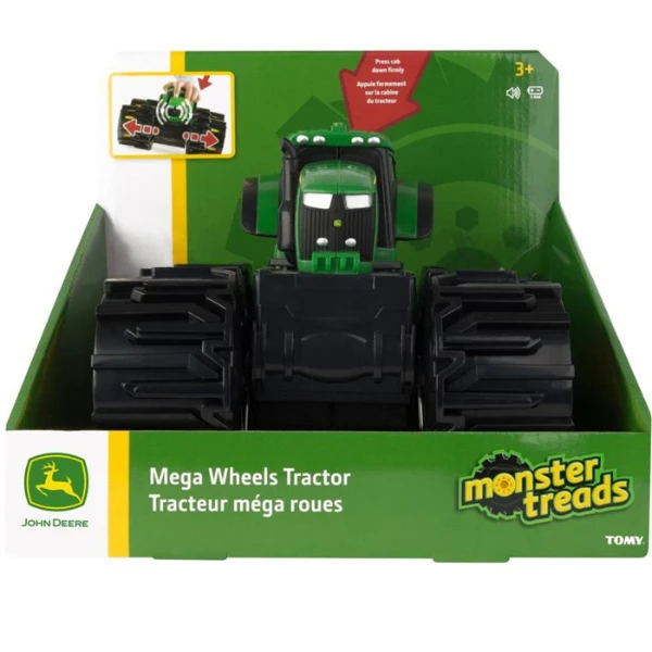 Трактор с большими колесами john deere 3