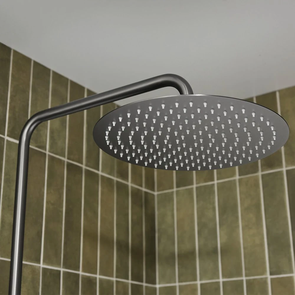 Baterie cu coloană de duș armatura moza pvd gun metal 6