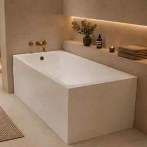 Ванна прямоугольная bonito home iris 1600x700 акрил