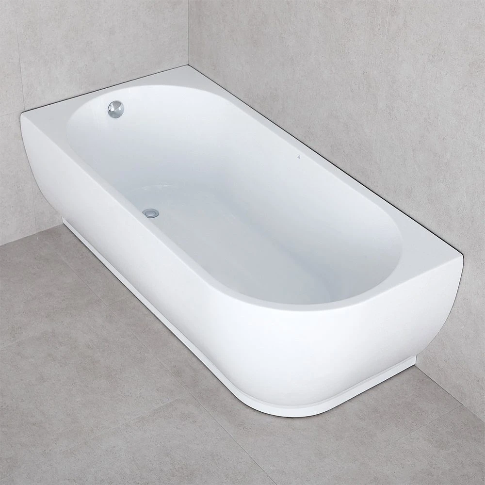 Cadă asimetrica aifol rato 1700x800 stânga acril 3