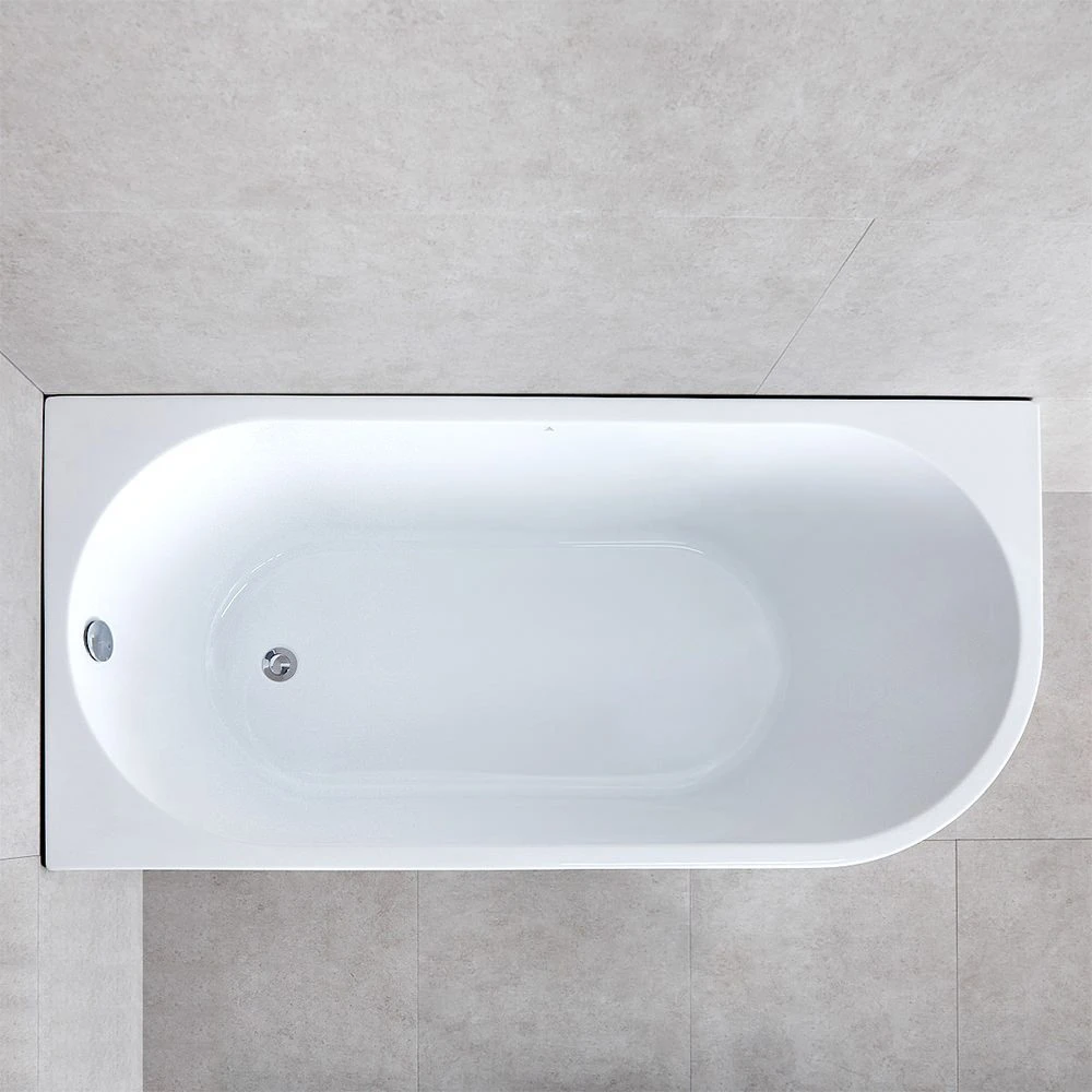 Cadă asimetrica aifol rato 1700x800 stânga acril 4