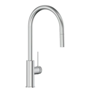 Смеситель для мойки armatura moza 316 l вытяжной inox