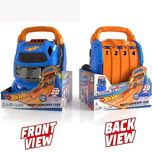 Портативный трек-контейнер с 4 параллельными дорожками hot wheels Thumbnail 6