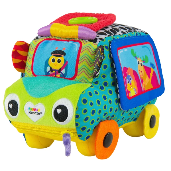 Jucăria educativă din pluș ”autobuzul freddie" 2
