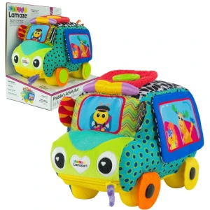 Jucăria educativă din pluș ”autobuzul freddie"