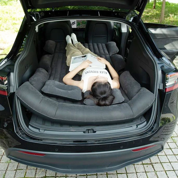 Saltea gonflabilă pentru automobil nc-07-cam004 (188x126x20) cu / saltea gonflabilă pentru mașini cu pompă electrică 2