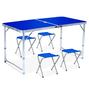 Set pentru picnic. (+4 ) nc-18-tb002 / set masa+4 scaune alum. pentru picnic Thumbnail 2