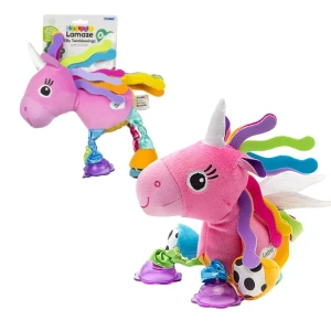 Jucăria educativă din pluș "unicornul tilly"