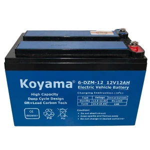Koyama moto 6-dzm-12 12v 152 / 99 / 101 / acumulator electric pentru motociclete