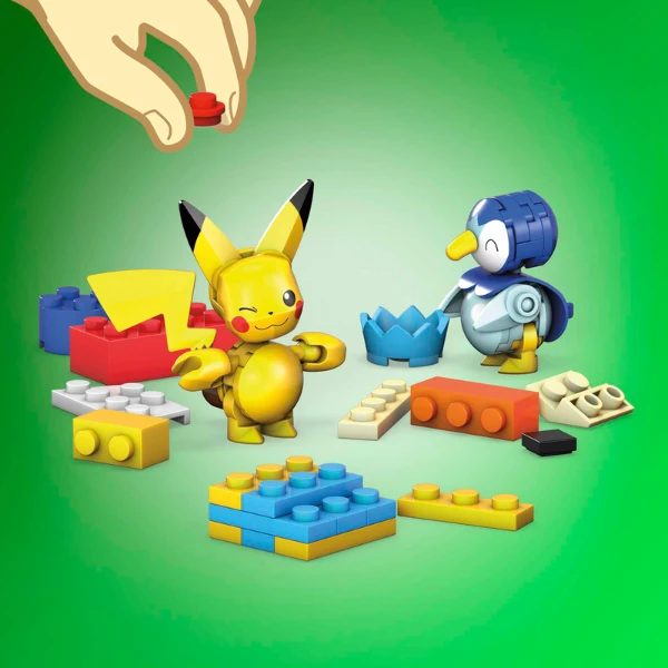 Calendar advent pokémon pe 24 zile cu set de construcție 2