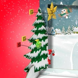 Calendar advent pokémon pe 24 zile cu set de construcție Thumbnail 6