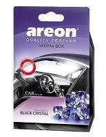 Odorizant areon aroma box (black crystal)preparat pentru parfumare pentru auto