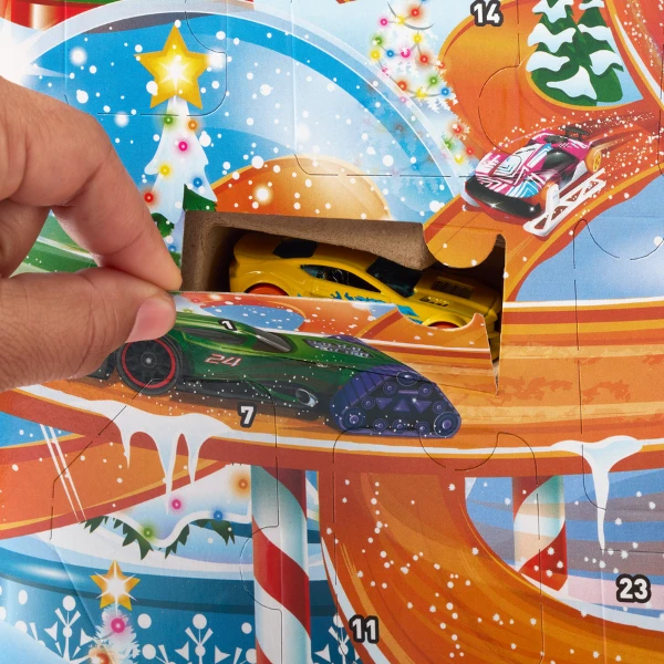 Календарь-адвент hot wheels 2024 3