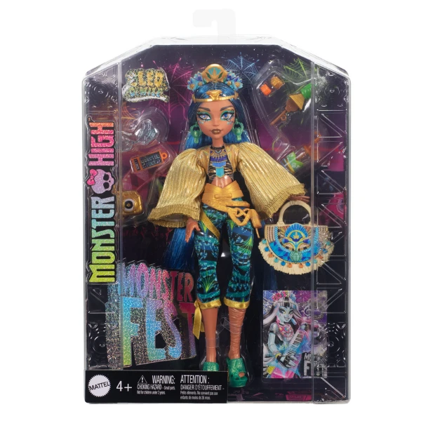 Игровой набор monster high "cleo de nile и monster fest", с аксессуарами 3