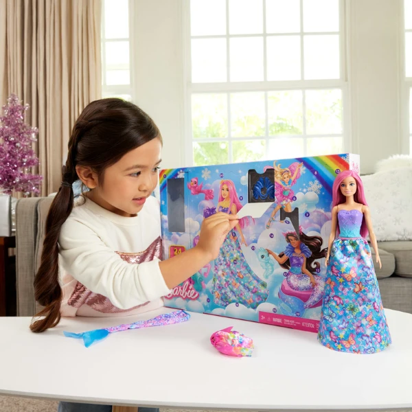 Calendarul advent barbie „sărbători magice” 6