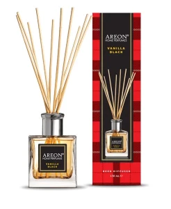 Odorizant. areon home parfume sticks 150ml tartan (vanilla black)1 buc... / preparat pentru parfum. încăperi