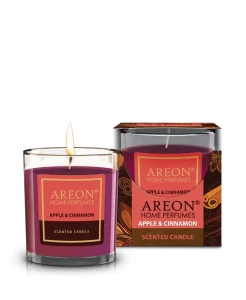 Odorizant. lumânări areon 120g (apple & cinnamon) / preparat pentru parfum. încăperi
