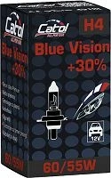 Catol h4 12v 60 / 55w p43t blue vision+30% (3412) / lampa halogen. pentru automobile și moto