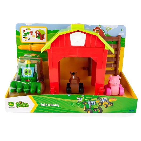 John deere - конструктор трактор корей, tomy 3