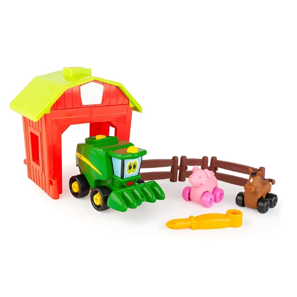 John deere - конструктор трактор корей, tomy 2