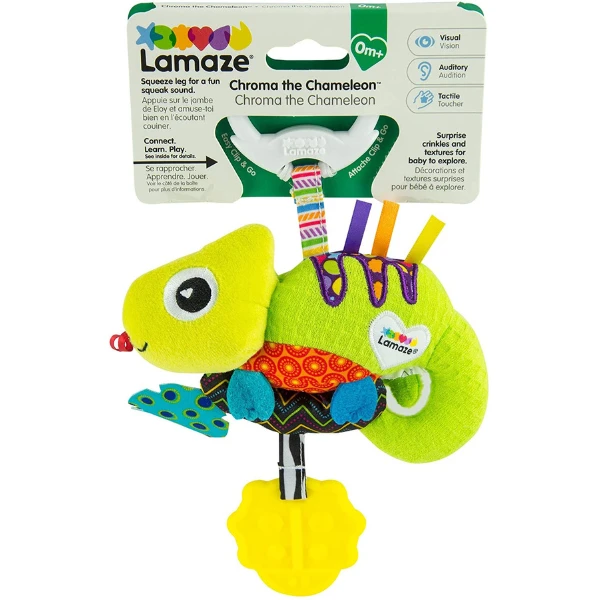 Хамелеон хрома, lamaze, tomy 3
