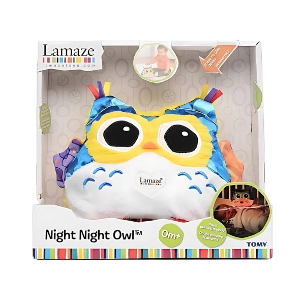Светящаяся интерактивная сова, lamaze, tomy 3