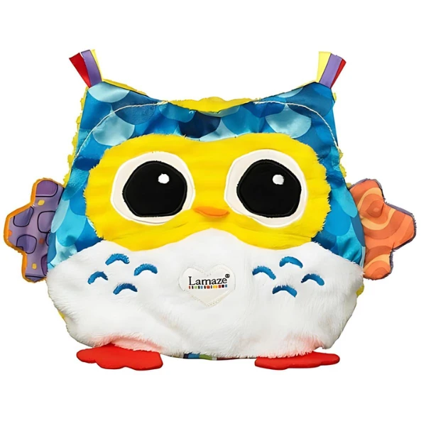Светящаяся интерактивная сова, lamaze, tomy 2