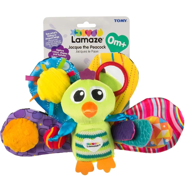 Павлин jacques, lamaze, tomy 3