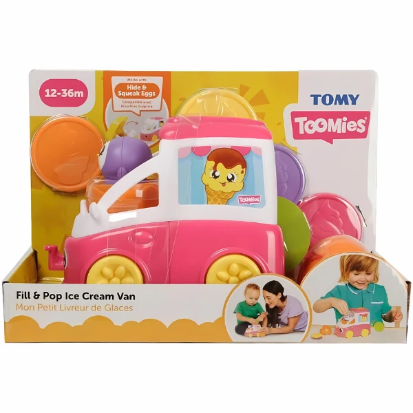 Развивающая игрушка tomy фургончик с мороженым 3