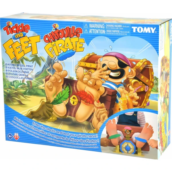 Интерактивная игра – щекотливый пират, tomy 3
