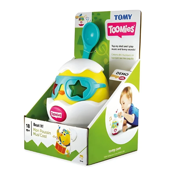 Интерактивная игрушка – музыкальный цыпленок, tomy 3