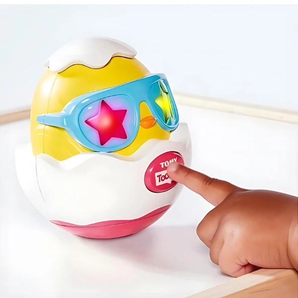 Интерактивная игрушка – музыкальный цыпленок, tomy 4