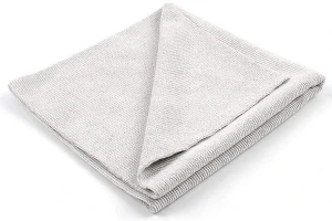 Maxshine 10504040r полотенце из микрофибры для удаления пасты 3 шт.- seamless 350г/м² 16"x16"/40x40cm красный/серый